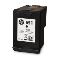 Картридж струйный HP (С2P10AE) Ink Advantage 5575/5645/OfficeJet 202, №651, черный, оригинальный, ресурс 600 стр., C2P10AE