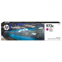 Картридж струйный HP (F6T82AE) PW Pro 477dw/452dw, №973X, пурпурный увеличенный ресурс 7000 страниц, оригинальный