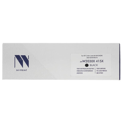 Картридж лазерный NV PRINT (NV-W2030X) для HP Color LaserJet M454dn/M454dw, черный, ресурс 7500 стр