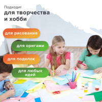 Бумага цветная STAFF "Profit", А4, 80 г/м2, 100 л. (5 цв. х 20 л.), пастель, для офиса и дома, 110889