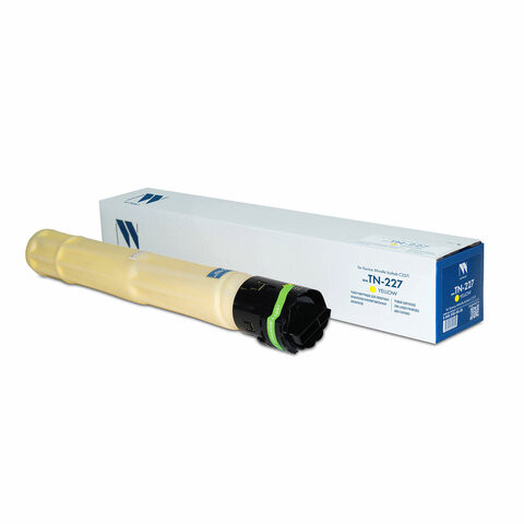 Тонер-картридж NV PRINT (NV-TN-227Y) для Konica Minolta bizhub C257i, желтый, ресурс 24000 стр.